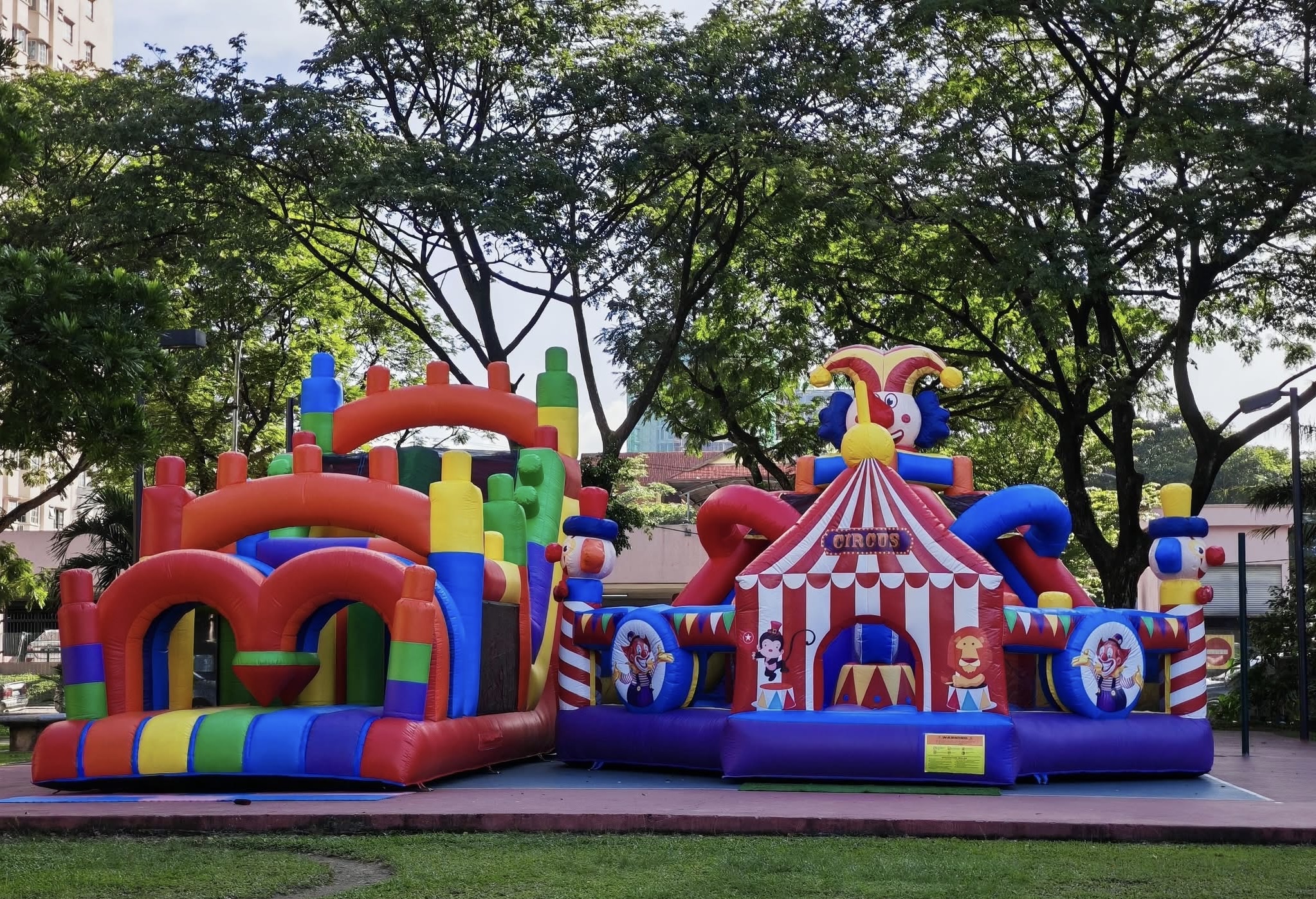 Inflatable Circus Funland