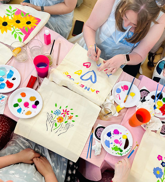 DIY Tote Bag Painting